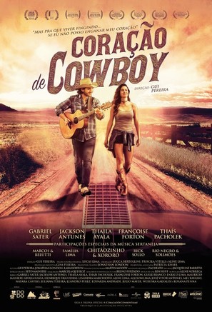 Cora&ccedil;&atilde;o de Cowboy - Brazilian Movie Poster (thumbnail)