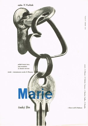 Marie - Czech Movie Poster (thumbnail)