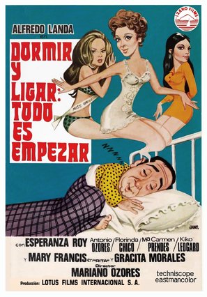 Dormir y ligar: todo es empezar - Spanish Movie Poster (thumbnail)