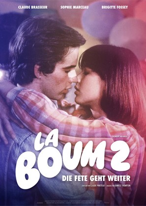 La boum 2 - German Movie Poster (thumbnail)