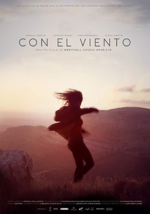 Con el viento - Spanish Movie Poster (thumbnail)