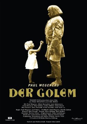 Der Golem, wie er in die Welt kam - German Movie Poster (thumbnail)