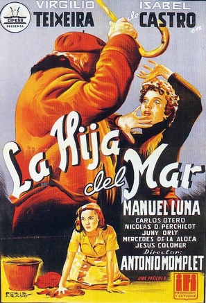 Hija del mar, La - Spanish Movie Poster (thumbnail)