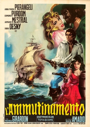 L&#039;ammutinamento - Italian Movie Poster (thumbnail)