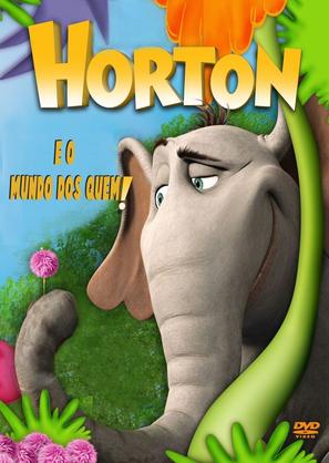 Horton Hears a Who! - Brazilian DVD movie cover (thumbnail)