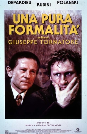 Pura formalit&agrave;, Una - Italian Movie Poster (thumbnail)