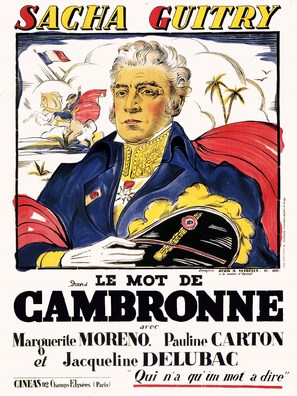 Le mot de Cambronne - French Movie Poster (thumbnail)