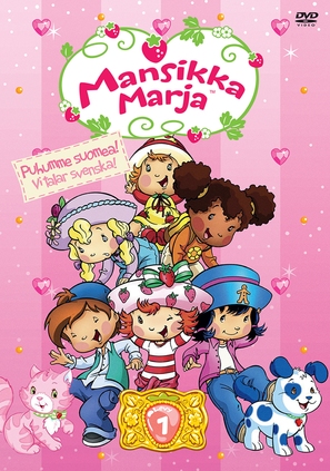 &quot;Strawberry Shortcake&quot; - Finnish DVD movie cover (thumbnail)