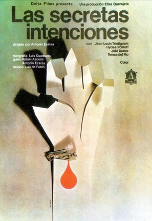 Las secretas intenciones - Spanish Movie Poster (thumbnail)