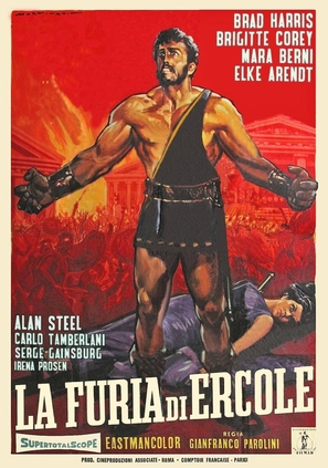 La furia di Ercole - Italian Movie Poster (thumbnail)