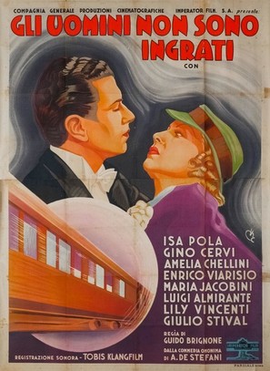 Gli uomini non sono ingrati - Italian Movie Poster (thumbnail)
