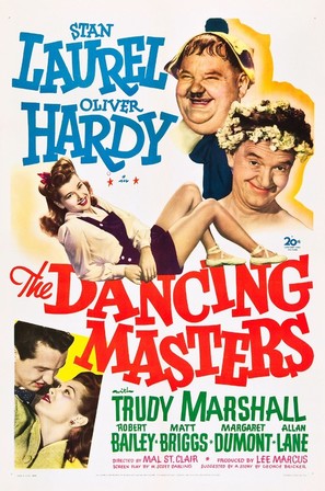 The Dancing Masters - Movie Poster (thumbnail)