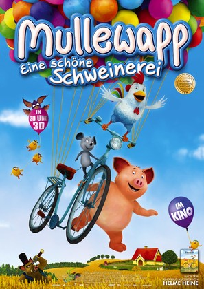 Mullewapp - Eine sch&ouml;ne Schweinerei - German Movie Poster (thumbnail)