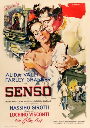 Senso - Italian Movie Poster (thumbnail)