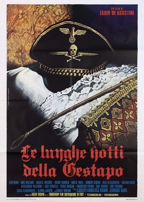 Le lunghe notti della Gestapo - Italian Movie Poster (thumbnail)
