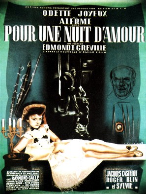 Pour une nuit d&#039;amour - French Movie Poster (thumbnail)