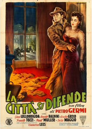 Citt&agrave; si difende, La - Italian Movie Poster (thumbnail)