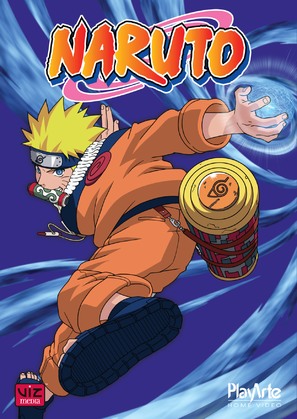 &quot;Naruto&quot; - Brazilian DVD movie cover (thumbnail)