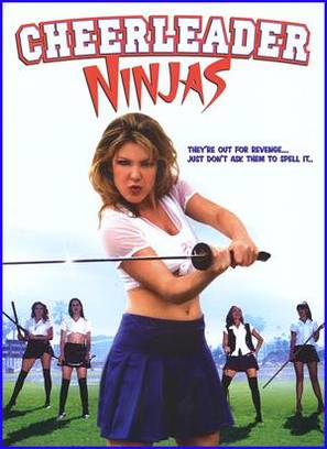 Cheerleader Ninjas - DVD movie cover (thumbnail)