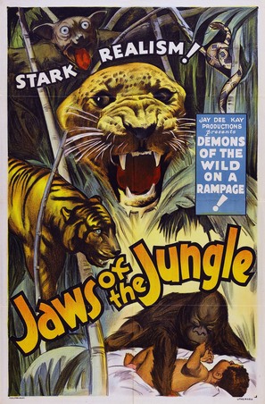 Jaws of the Jungle - Movie Poster (thumbnail)