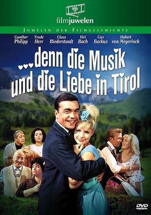 ...denn die Musik und die Liebe in Tirol - German DVD movie cover (thumbnail)