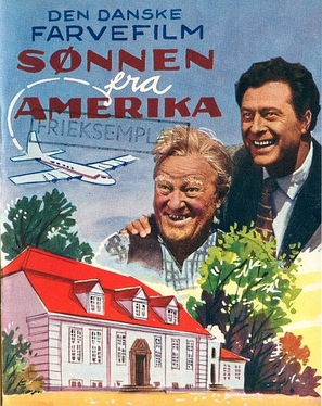 S&oslash;nnen fra Amerika - Danish Movie Poster (thumbnail)