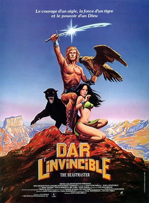 The Beastmaster - French Movie Poster (thumbnail)