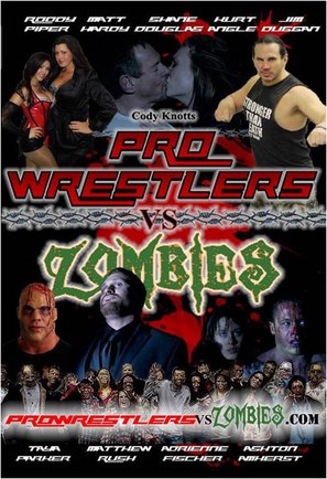 Pro Wrestlers vs Zombies - Movie Poster (thumbnail)