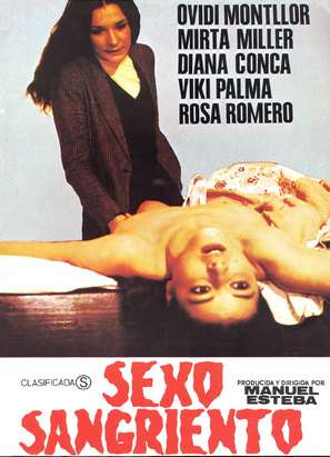 Sexo sangriento - Spanish Movie Poster (thumbnail)