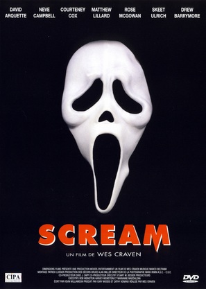 Scream - DVD movie cover (thumbnail)