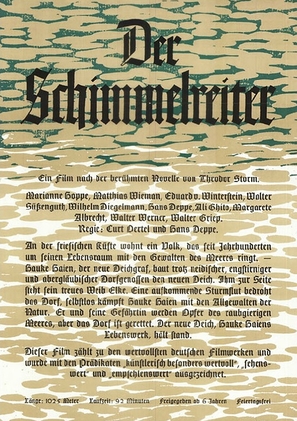 Der Schimmelreiter - German Movie Poster (thumbnail)