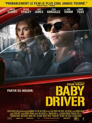 Baby Driver - French Movie Poster (thumbnail)