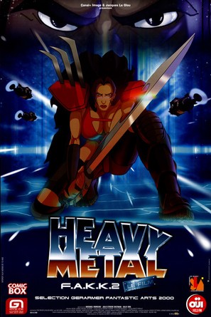 Heavy Metal 2000 - French Movie Poster (thumbnail)