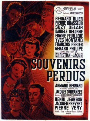 Souvenirs perdus - French Movie Poster (thumbnail)