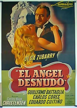 El &aacute;ngel desnudo - Argentinian Movie Poster (thumbnail)