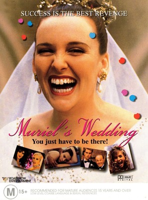 Muriel&#039;s Wedding - Australian DVD movie cover (thumbnail)