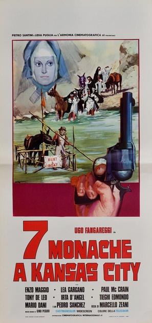 Sette monache a Kansas City - Italian Movie Poster (thumbnail)