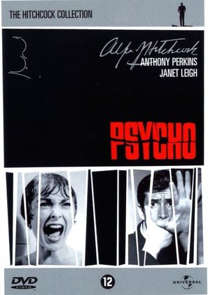 Psycho - Dutch DVD movie cover (thumbnail)