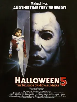 Halloween 5: The Revenge of Michael Myers (1989) movie posters
