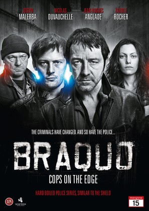 &quot;Braquo&quot; - Danish DVD movie cover (thumbnail)