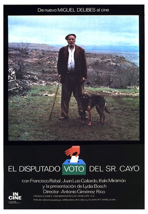 El disputado voto del se&ntilde;or Cayo - Spanish Movie Poster (thumbnail)