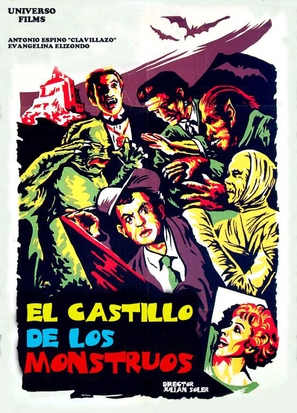 El castillo de los monstruos - Mexican Movie Poster (thumbnail)