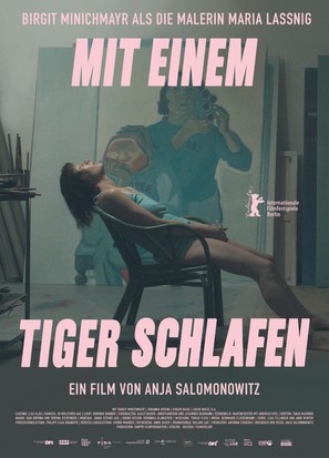 Mit Einem Tiger Schlafen - German Movie Poster (thumbnail)