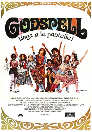 Godspell: A Musical Based on the Gospel According to St. Matthew - Spanish Movie Poster (thumbnail)