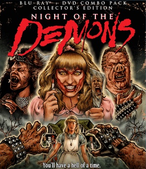 Night of the Demons - Blu-Ray movie cover (thumbnail)