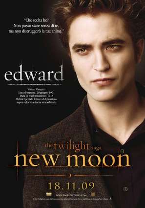 The Twilight Saga: New Moon - Italian Movie Poster (thumbnail)