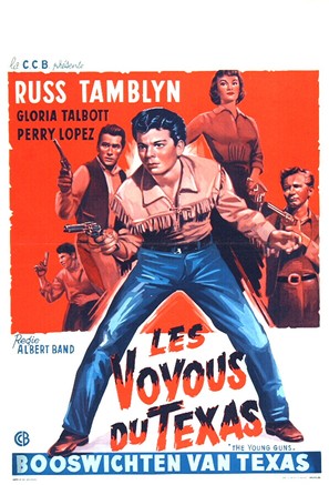 The Young Guns - Belgian Movie Poster (thumbnail)