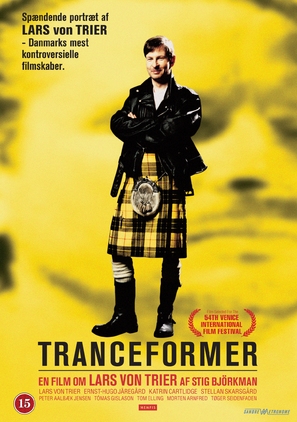 Tranceformer - A Portrait of Lars von Trier - Danish Movie Cover (thumbnail)