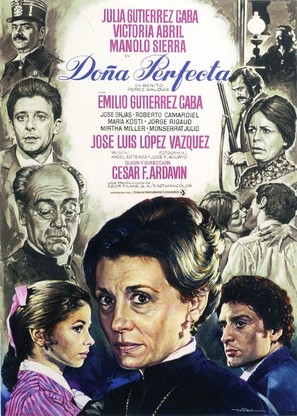 Do&ntilde;a Perfecta - Spanish Movie Poster (thumbnail)