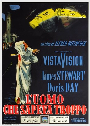 The Man Who Knew Too Much - Italian Movie Poster (thumbnail)